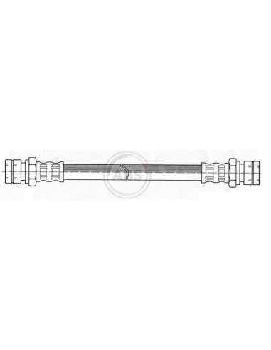 Tubo flexible de frenos Abs SL 4228 - TUBO DE FRENO PORSCHE