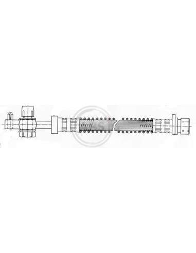 Tubo flexible de frenos Abs SL 4253 - TUBO DE FRENO LANDROVER