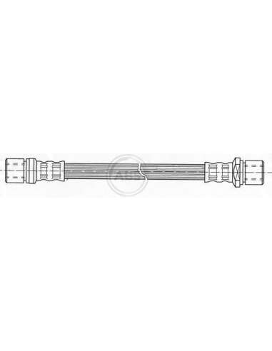 Tubo flexible de frenos Abs SL 4312 - TUBO DE FRENO TOYOTA/DAIHATSU
