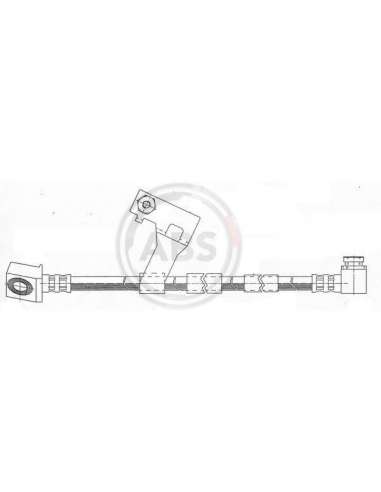 Tubo flexible de frenos Abs SL 4620 - TUBO DE FRENO CHRYSLER