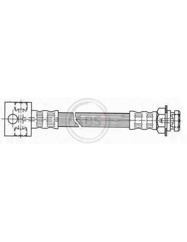 Tubo flexible de frenos Abs SL 4837 - TUBO DE FRENO JEEP