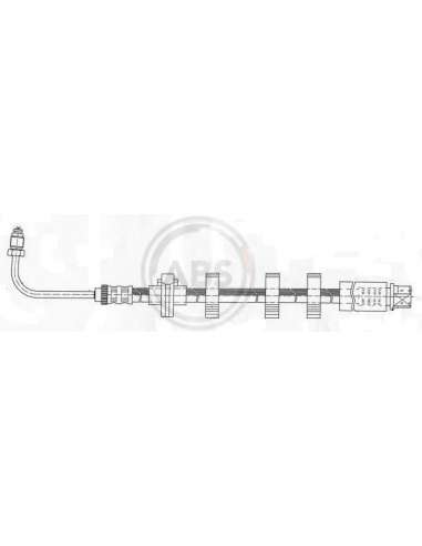 Tubo flexible de frenos Abs SL 4880 - TUBO DE FRENO PEUGEOT