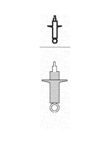 Amortiguador Tras. Magneti Marelli 351132070000 - AMORTIGUADOR BMW SERIE 5 (E 39) Protection Kit