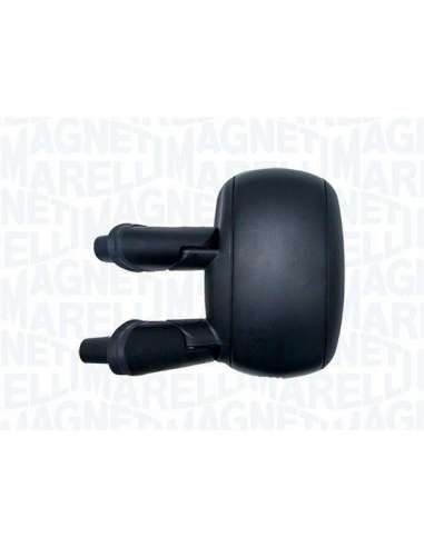 Retrovisor exterior Der. Magneti Marelli 350314026110 - Retrovisor exterior completo manual  convexo cromado rugoso negr...