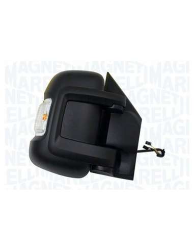 Retrovisor exterior Der. Magneti Marelli 350315027840 - Retrovisor exterior completo manual  convexo cromado rugoso negr...
