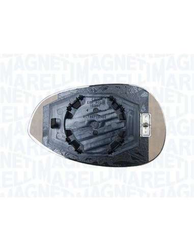 Cristal de espejo, retrovisor exterior Izq. Magneti Marelli 350319521140 - Cristal espejo retrovisor convexo c romado izq.
