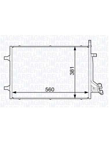 Condensador, aire acondicionado Magneti Marelli 350203729000 - Condensador A.A.