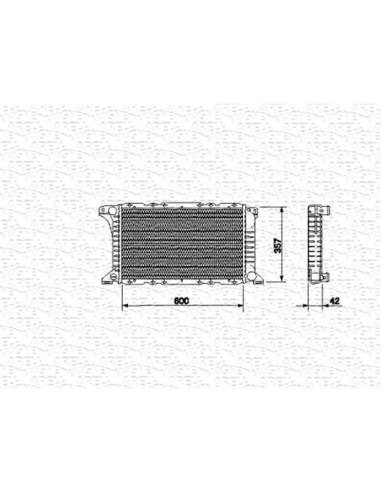 Radiador, refrigeración del motor Magneti Marelli 350213512000 - Radiador motor