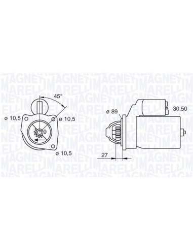 Motor de arranque Magneti Marelli 063216733010 - Motor de arranque nuevo