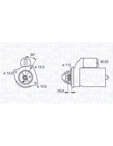 Motor de arranque Magneti Marelli 063216851010 - Motor de arranque nuevo