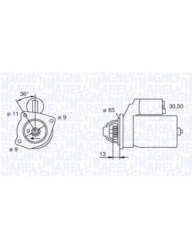 Motor de arranque Magneti Marelli 063111007010 - Motor de arranque nuevo