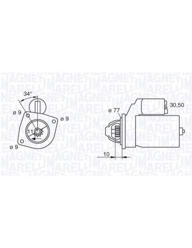 Motor de arranque Magneti Marelli 063113003010 - Motor de arranque nuevo