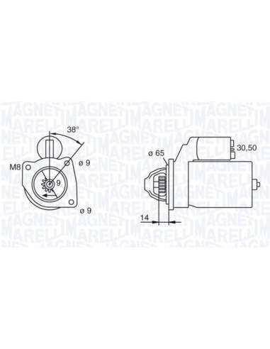 Motor de arranque Magneti Marelli 063101015010 - Motor de arranque nuevo