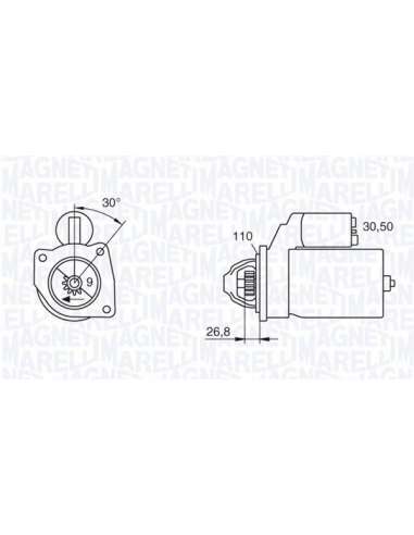 Motor de arranque Magneti Marelli 063207159010 - Motor de arranque nuevo