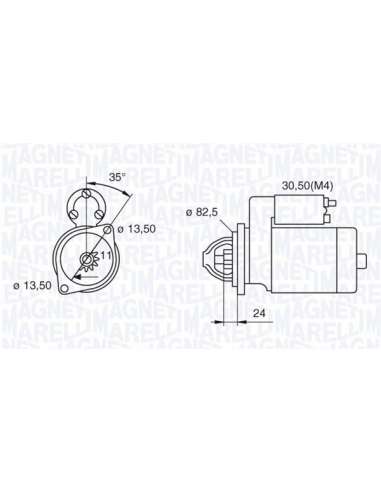 Motor de arranque Magneti Marelli 063216884010 - Motor de arranque nuevo