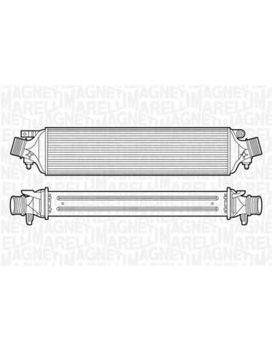 Radiador de aire de admisión Magneti Marelli 351319201150 - Intercooler
