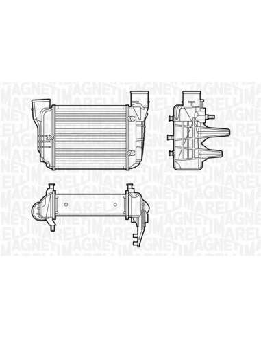 Radiador de aire de admisión Magneti Marelli 351319201170 - Intercooler