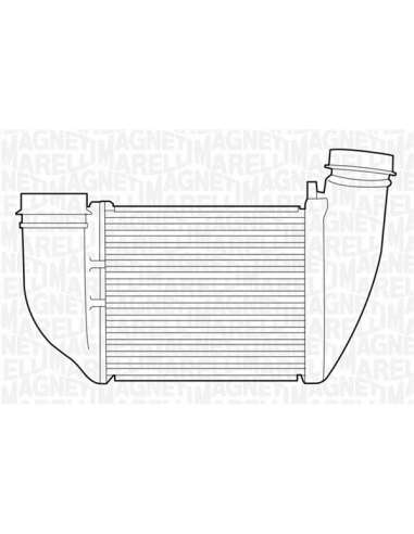 Radiador de aire de admisión Magneti Marelli 351319201230 - Intercooler