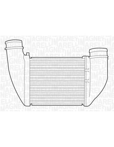 Radiador de aire de admisión Magneti Marelli 351319201240 - Intercooler