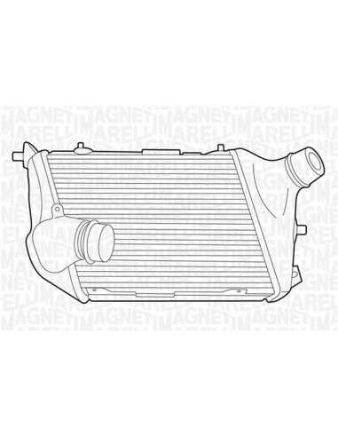Radiador de aire de admisión Magneti Marelli 351319201280 - Intercooler