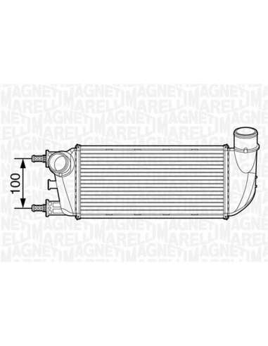 Radiador de aire de admisión Magneti Marelli 351319201490 - Intercooler
