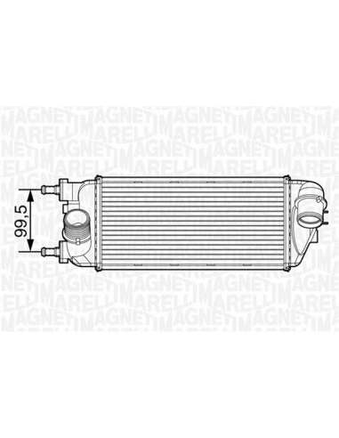 Radiador de aire de admisión Magneti Marelli 351319201500 - Intercooler