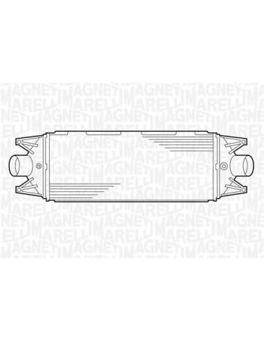 Radiador de aire de admisión Magneti Marelli 351319201560 - Intercooler