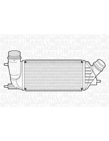 Radiador de aire de admisión Magneti Marelli 351319201650 - Intercooler