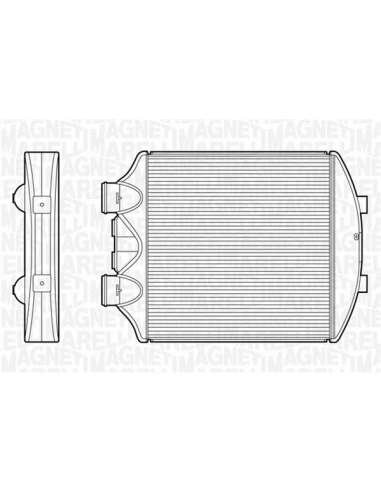 Radiador de aire de admisión Magneti Marelli 351319201660 - Intercooler