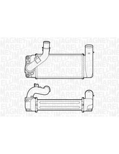 Radiador de aire de admisión Magneti Marelli 351319201700 - Intercooler