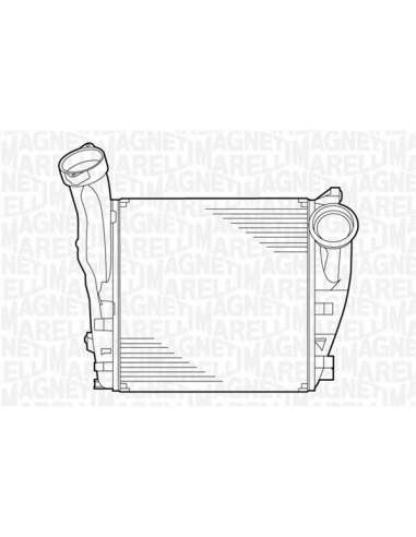 Radiador de aire de admisión Magneti Marelli 351319201770 - Intercooler