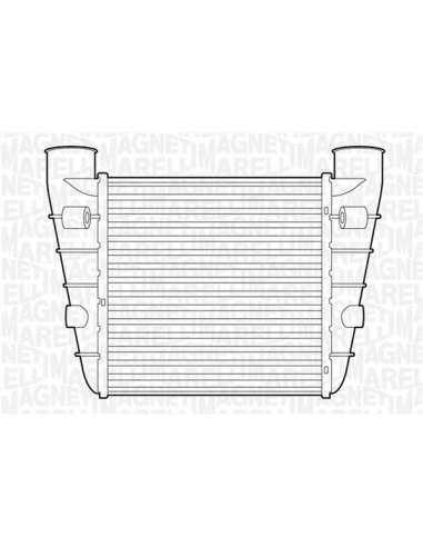 Radiador de aire de admisión Magneti Marelli 351319201830 - Intercooler