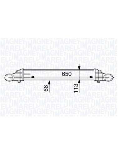 Radiador de aire de admisión Magneti Marelli 351319201920 - Intercooler