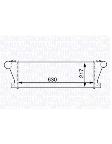 Radiador de aire de admisión Magneti Marelli 351319202590 - Intercooler