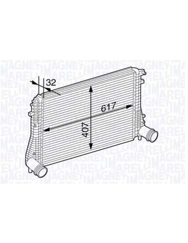 Radiador de aire de admisión Magneti Marelli 351319202840 - Intercooler