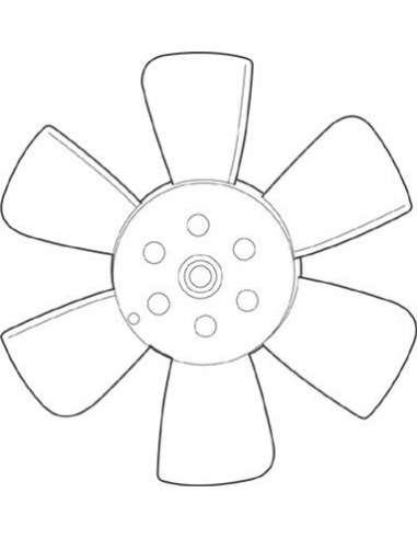 Ventilador, refrigeración del motor Magneti Marelli 069422226010 - Electroventilador del radiador