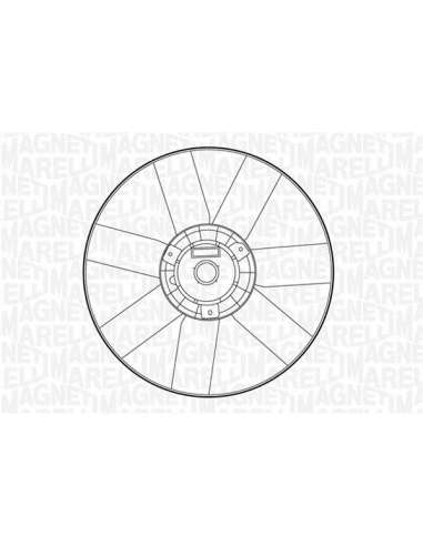 Ventilador, refrigeración del motor Magneti Marelli 069422259010 - Electroventilador del radiador