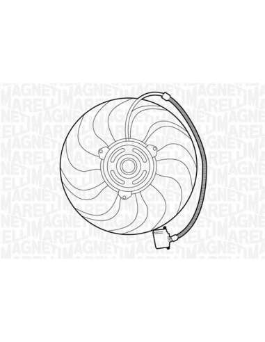 Ventilador, refrigeración del motor Magneti Marelli 069422270010 - Anulada
