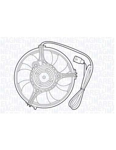 Ventilador, refrigeración del motor Magneti Marelli 069422467010 - Electroventilador radiador