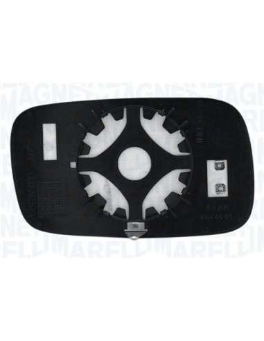 Cristal de espejo, retrovisor exterior Izq. Magneti Marelli 351991304550 - Cristal espejo retrovisor asfÃ©rico  cromado ...