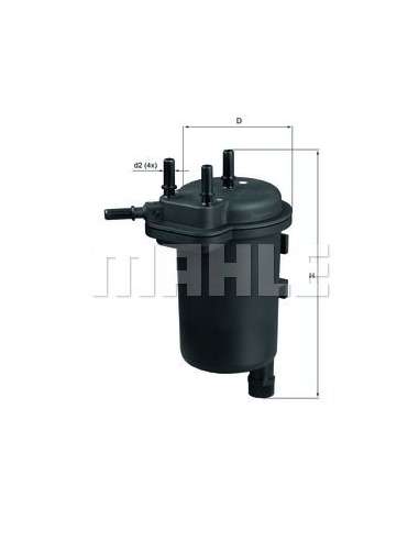 Filtro combustible Mahle KL 430 - FILTRO MAHLE KL 430