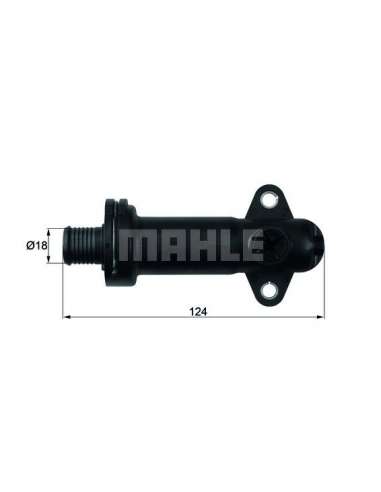 Termostato, recirculación gases de escape Mahle TE 1 70 - TERMOSTATO MAHLE Made in Italy - OE Equivalent