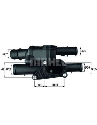 Termostato, refrigerante Mahle TM 2 105 - TERMOSTATO MAHLE