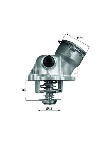 Termostato, refrigerante Mahle TM 29 100D - TERMOSTATO MAHLE