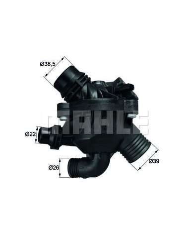 Termostato, refrigerante Mahle TM 30 97 - TERMOSTATO MAHLE