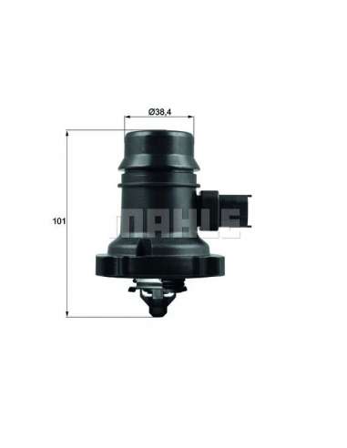 Termostato, refrigerante Mahle TM 37 103 - TERMOSTATO MAHLE