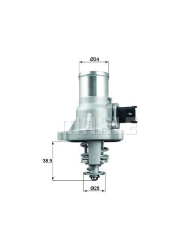 Termostato, refrigerante Mahle TM 41 105 - TERMOSTATO MAHLE