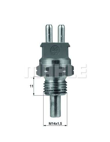 Sensor, temperatura del refrigerante Mahle TSE 2 - TERMOSTATO MAHLE