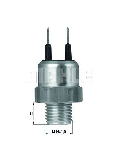 Interruptor de temperatura, ventilador del radiador Mahle TSW 27 - TERMOSTATO MAHLE