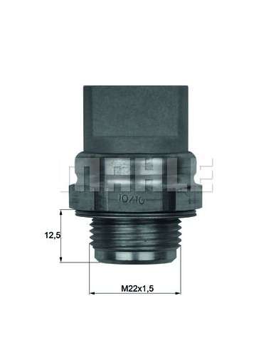 Interruptor de temperatura, ventilador del radiador Mahle TSW 31 - TERMOSTATO MAHLE